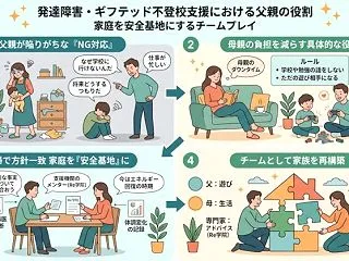 母親だけで抱え込まない！不登校支援におけ…