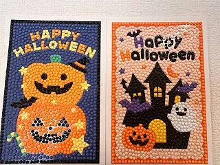 【セリア】子どもと一緒にハロウィンのビー…