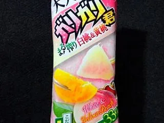大人なガリガリ君 まる搾り白桃＆黄桃