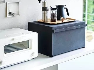 ブレッドケース 山崎実業 タワー ブラッ…