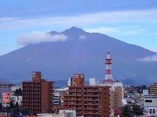 １０月の岩木山