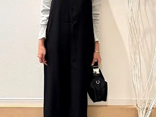 1日家作業の日はサロペットに限る！UNI…