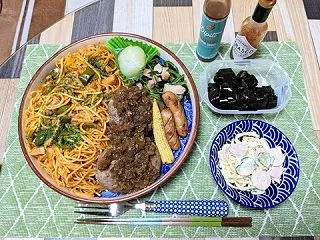 家でご飯