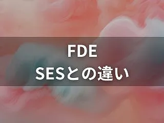 FDEとSESの違いとは？業務内容比較・…