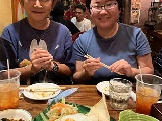 昨夜はバリボンで、、