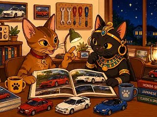 🚗 とあるガレージの片隅｜ユーノスコスモ…