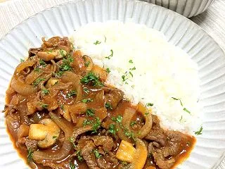 ハヤシライス【おひとり様レシピ】