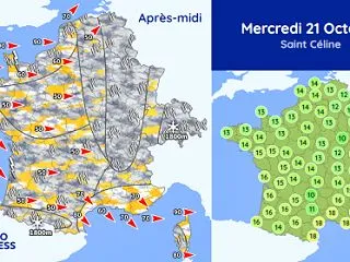 【PARIS】【METEO】【今日の天気…