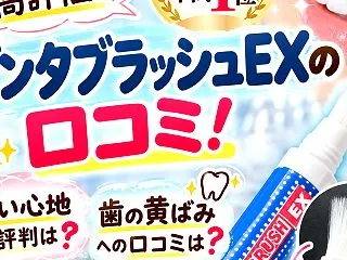 デンタブラッシュEXの口コミ！LDKで高…