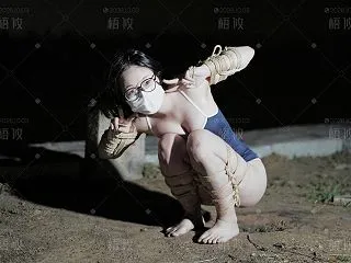 【SM写真】深夜の スク水緊縛会