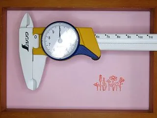 ファイバーノギス １５０㎜ ダイヤル式（…