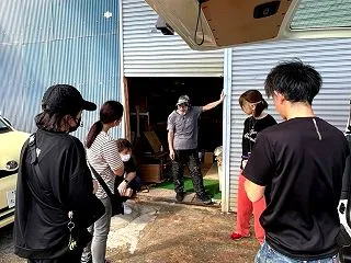倉庫へ積み込みに！千葉までドライブとスカ…