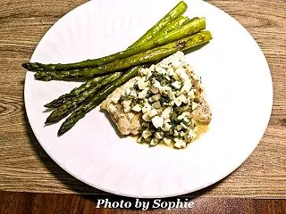 グリビッシュソースの焼き魚のレシピ