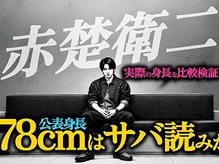 178cmはサバ読み?赤楚衛二の実際の身…
