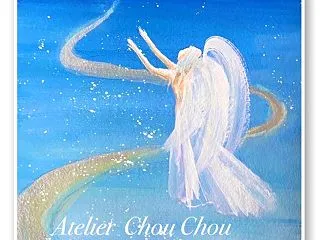 ☆アクリル絵の具で天使、女神を描こう