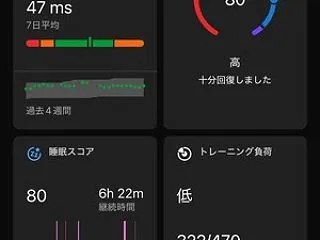 ガーミンを使ったダウン対策