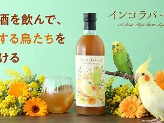 インコ・オウムをイメージしたお酒（リキュ…