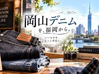 岡山デニムを福岡から選ぶおすすめ8ブラン…