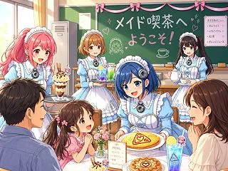 【第61話】メイドの次は…みんなでおもて…
