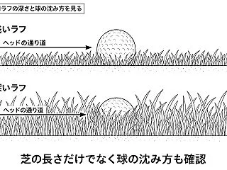 ラフから打つと飛び過ぎるのはなぜか？
