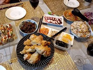 昼、夜、お菓子教室