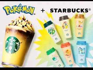 Starbucks ポケモンとコラボレー…