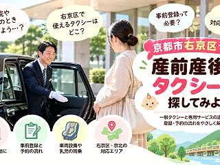 【右京区】産前産後のタクシー、事前登録が…