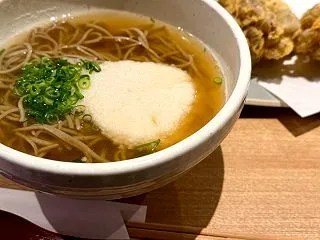 十割蕎麦と揚げたて舞茸天 @大阪阿部野橋