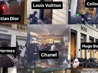 フランスの暴動 略奪 破壊行為 【お察し…