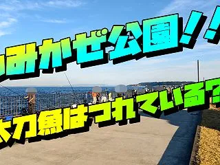 【うみかぜ公園】昼から夜まで釣りをしてみ…