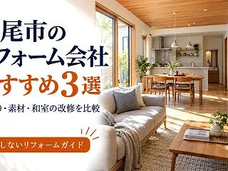 上尾市のリフォーム会社おすすめ3選｜水回…