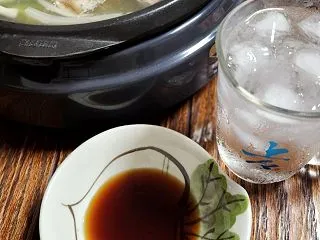 鶏肉の水炊きで焼酎炭酸割りGO❗と3日間…