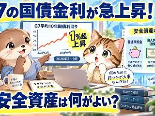 G7の国債金利が急上昇！オルカンと組み合…