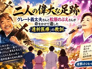 【二人の偉大な足跡】グレート義太夫さんと…