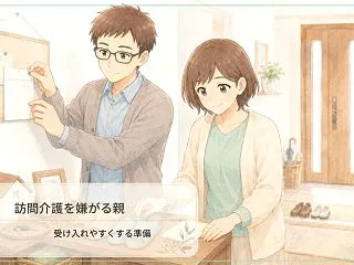 訪問介護を嫌がる親への伝え方｜受け入れ準…