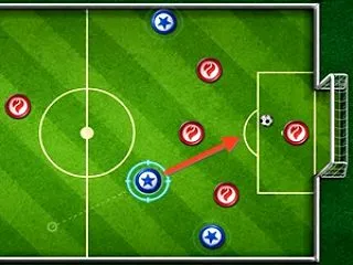 対戦型おはじきサッカーゲーム【サッカーキ…