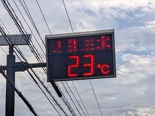 逆寒暖差な朝