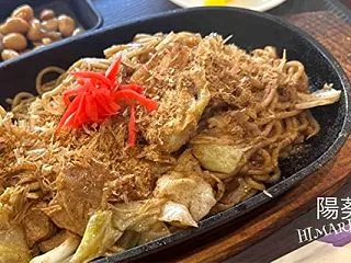 焼きそば定食＠おそとごはん｜１０月２１日…