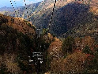 片品村 日光白根山 ロープウェイの景色 …