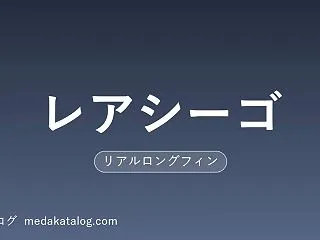 レアシーゴとは｜3タイプの違い・値段・飼…