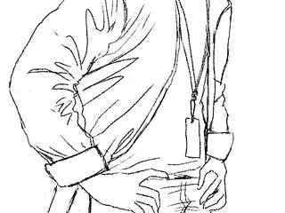 お絵描き練習 （ポーズ）