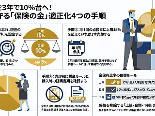 金25%を3年で10%台へ――5,000…