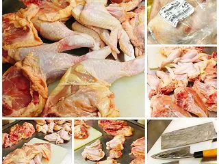 福味鶏 の一羽丸ごと骨付きぶつ切り 当店…