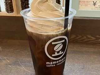 豆丸珈琲でコーヒーフロート☆＠高松