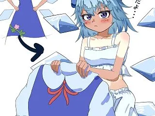 【東方】日焼けした女の子が脱いだ時の境目…