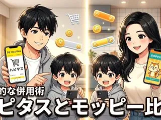 ハピタスとモッピーを比較！ポイ活で損をし…