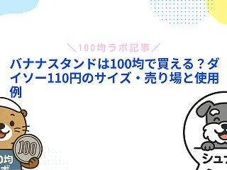 バナナスタンドは100均で買える？ダイソ…