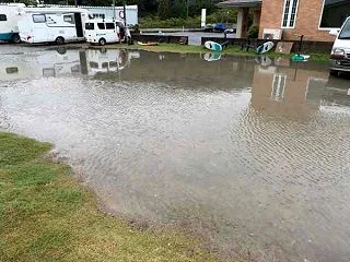 九州初の大雨の後、深江ビーチで19km！…