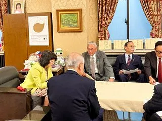 自民党「砂防事業促進議員連盟」による片山…