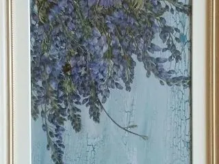 花押しと台紙作り